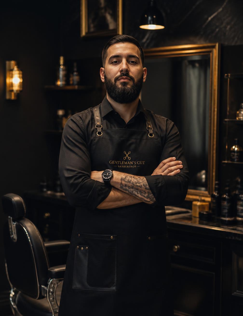 Master barber at Spiffy Barbershop Helsinki